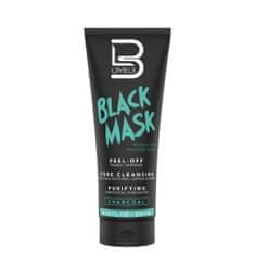 L3VEL3 černá slupovací maska na obličej Black Mask 250 ml