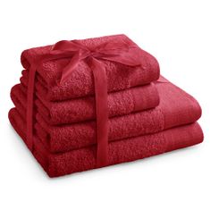 FLHF Amari ručník červený 2*70x140+2*50x100 AmeliaHome