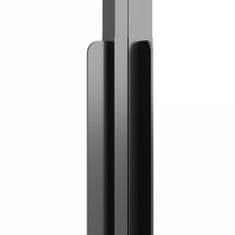 Vidaxl Sprchový kout mléčné ESG 70 x 70 x 180 cm černý
