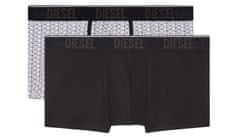 Diesel Pánské boxerky 2ks - 00SMKX 0NEAJ E4877 - bílá/černá - Diesel L černá/bílá