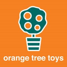 Orange Tree Toys Dřevěná puzzle abeceda - Žralok