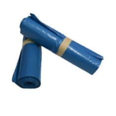 vybaveniprouklid.cz Pytel na odpad LDPE 120 l, 70 x 110 cm, role 25 ks, 40 um - modré