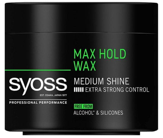 Syoss  Syoss, Vosk Max Hold, Vosk na vlasy, 150 ml