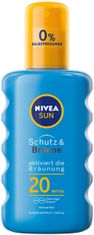Nivea  Nivea Sun,Opalovací krém ve spreji, SPF 20, 200 ml
