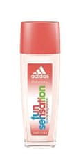 Adidas Adidas, Fun Sensation, Deodorant s rozprašovačem, 75 ml 