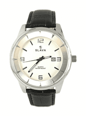 Slava Time Pánské velké hodinky SLAVA průměr pouzdra 45 mm SLAVA 10114