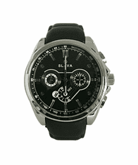 Slava Time Pánské masivní hodinky SLAVA velikost ciferníku 49 mm s černým ciferníkem SLAVA 10093