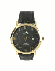 Slava Time Pánské elegantní hodinky SLAVA s přehledným ciferníkem SLAVA 10067