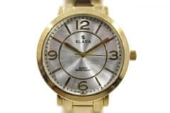 Slava Time Dámské zlaté ocelové hodinky SLAVA 10113