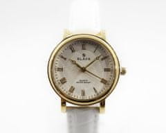 Slava Time Dámské malé hodinky s úzkým bílým páskem SLAVA 10048