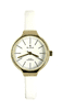Dámské elegantní hodinky s úzkým páskem SLAVA bílo-zlaté SLAVA 10099