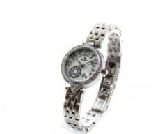 Slava Time Dámské stříbrné hodinky SLAVA s perleťovým bílým ciferníkem SLAVA 10140