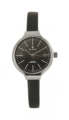 Slava Time Dámské elegantní hodinky s úzkým páskem SLAVA v černé barvě SLAVA 10099