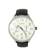 Slava Time Pánské hodinky SLAVA s luminiscenčními číslicemi SLAVA 10006