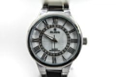 Slava Time Dámské stříbrné hodinky SLAVA s kamínky SWAROVSKI uvnitř ciferníku SLAVA 10118