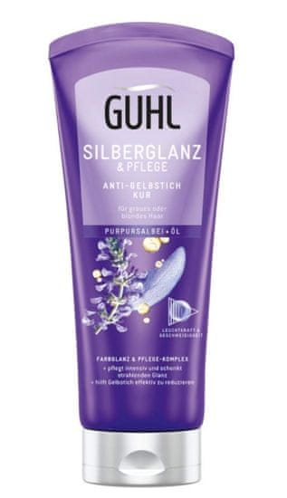 Guhl  Guhl, Šampon pro neutralizaci žlutých odstínů ve vlasech, 200 ml