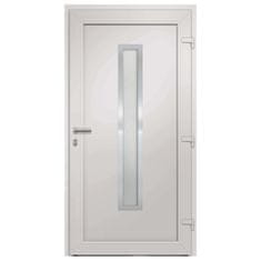 Vidaxl Vchodové dveře bílé 98 x 200 cm