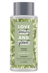 Love Beauty & Planet Love Beauty And Planet, Šampon pro normální až mastné vlasy, Rozmarýn, 400 ml