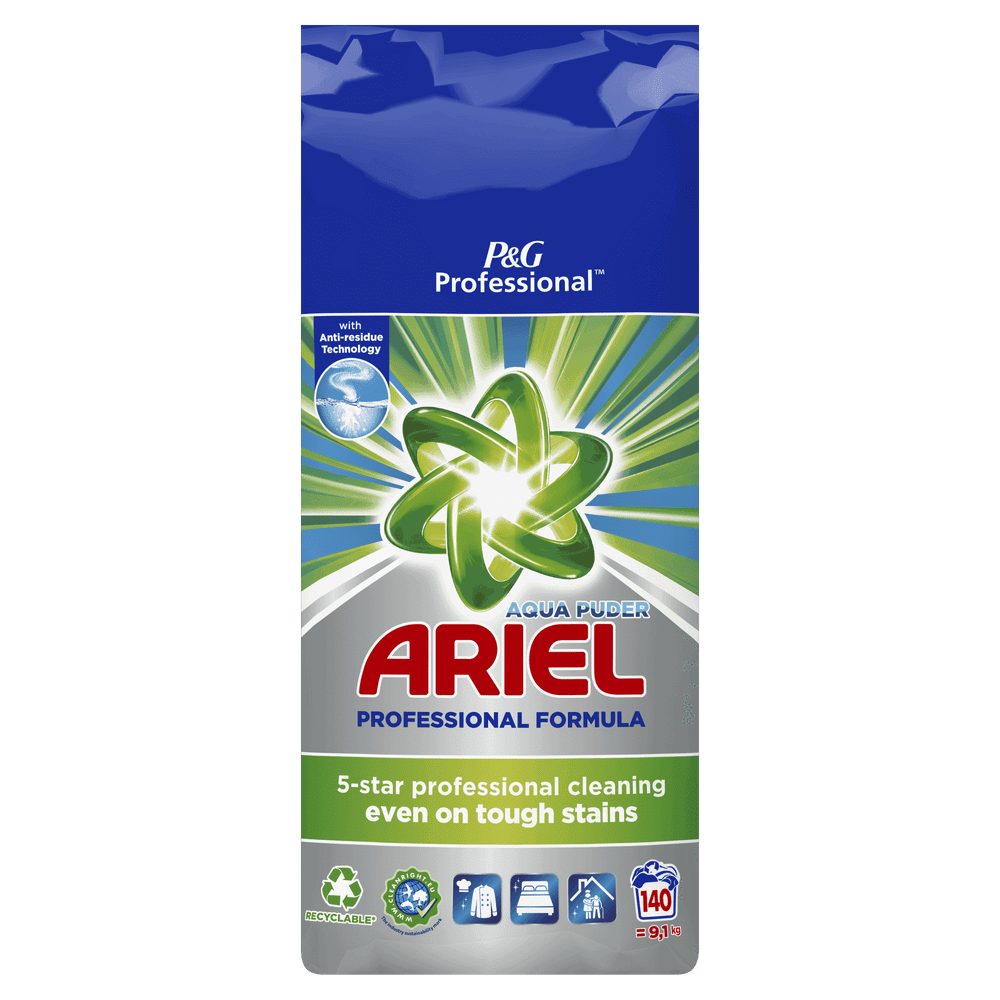 Ariel Professional Regular Prací Prášek 9,1kg 140 Praní