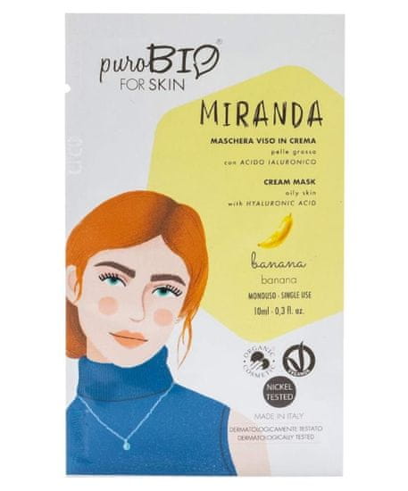 puroBIO PuroBio, Miranda, maska, banán, 1 kus