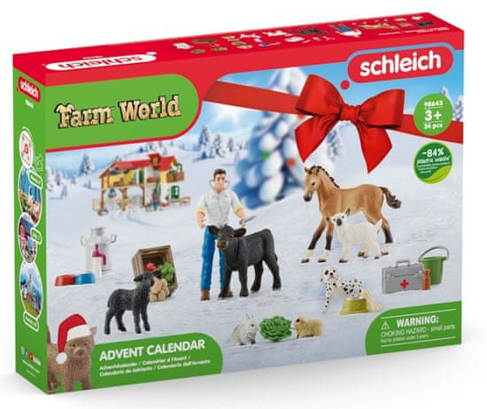 Schleich 98643 Adventní kalendář 2022 - Domácí zvířata