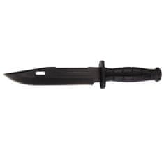 Herbertz 532613 opaskový nůž, 18cm Drop Point, plast černá