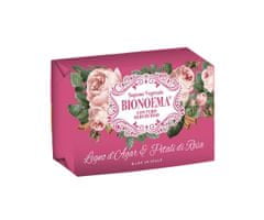 BIonoema BIONOEMA tuhé rostlinné mýdlo Agar a růže 125 g