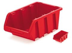 Prosperplast Úložný box TREXEN červený, varianta 15,5 cm
