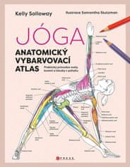 Solloway Kelly: Jóga - Anatomický vybarvovací atlas