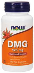 NOW Foods DMG (Dimethylglycin), 125 mg, 100 rostlinných kapslí