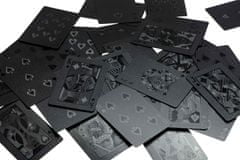 Luxusní černé pokerové karty