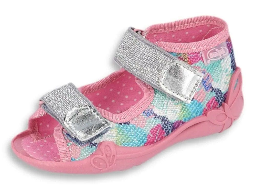 Befado Dívčí sandálky Papi 242P096 18 růžová