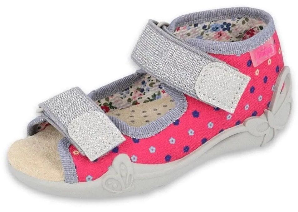 Befado dívčí sandálky Papi 342P008 20 růžová