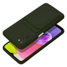 FORCELL Obal / kryt na Samsung Galaxy A03S zelená - Forcell CARD Case