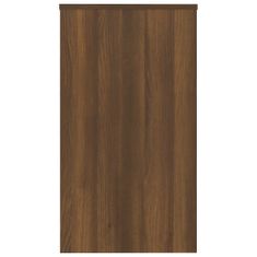 shumee Psací stůl hnědý dub 90 x 40 x 72 cm kompozitní dřevo