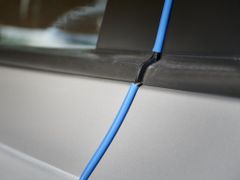 KIK Ochranná lišta na auto 5 m modrá