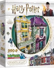Wrebbit 3D puzzle Harry Potter: Madam Malkinová: Oděvy pro každou příležitost a Zmrzlinářství Florea