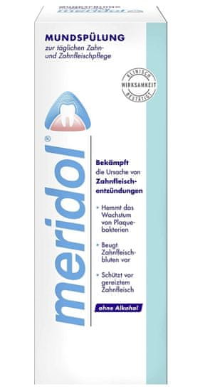 Meridol Meridol, Oplachovací mléko, 400 ml - Datum spotřeby: 31.10.2022
