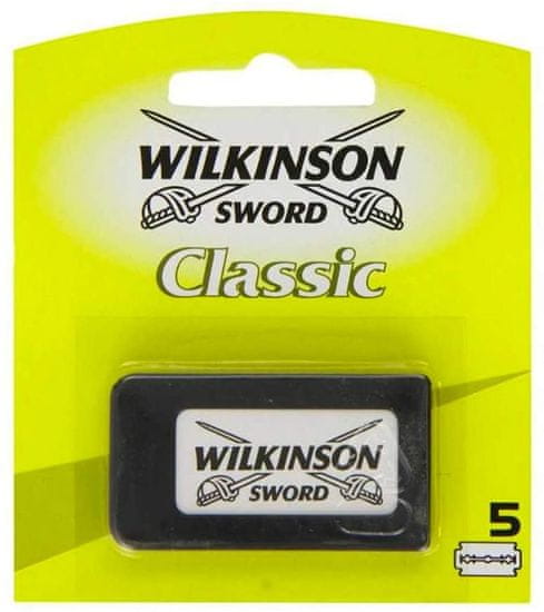 Wilkinson Sword Žiletky Classic Sword s dvojitým ostřím, 5 kusů