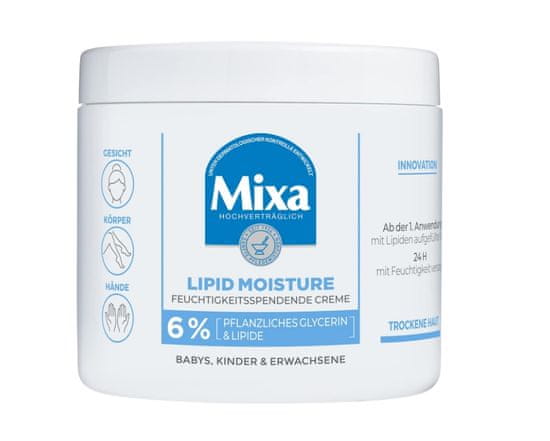 Mixa Mixa, Lipid Moisture, krém, 400ml