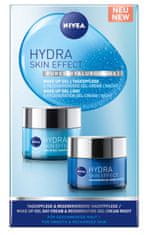 Nivea Nivea Hydra Skin Effec, sada denní krém 50 ml + noční krém 50 ml
