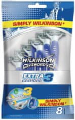 Wilkinson Sword Extra 3 Essentials, 8dílný holicí strojek