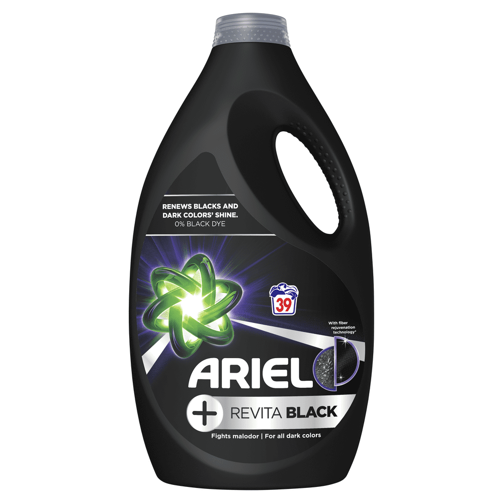 Ariel gel Revita black + 39 Praní