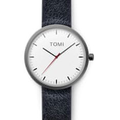 Carla Pánské analogové hodinky Tomi černá a bílý ciferník Univerzální