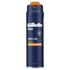 Gillette Pro Gel Na Holení Chladí A Zklidňuje Pokožku 200 ml 