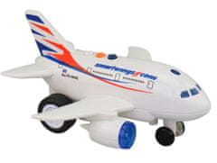 MaDe Letadlo Smartwings s hlášením kapitána a letušky, na setrvačník, 20 cm - rozbaleno