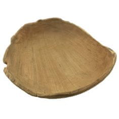 Excellent Houseware Dekorační miska z teakového dřeva, O 40 cm