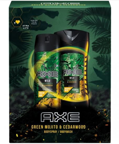 Axe Green Mojito, Deodorant, 150ml + Sprchový gel, 250ml