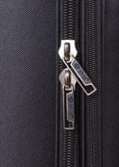 Solier Střední cestovní kufr M STL1311 soft černá/hnědá