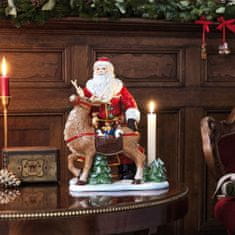Villeroy & Boch Vánoční svícen CHRISTMAS TOYS MEMORY Santa se sobem